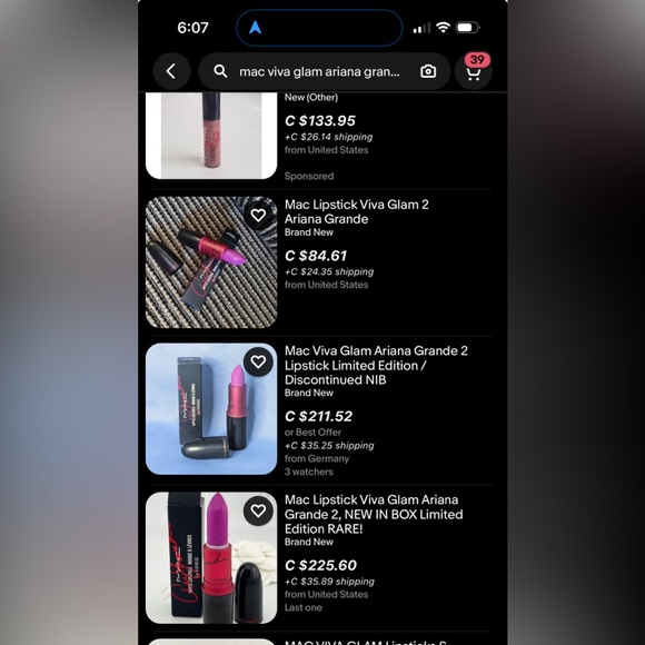 MAC Ariana Grande Viva Glam 2 Lipstick - Picture 6 of 6